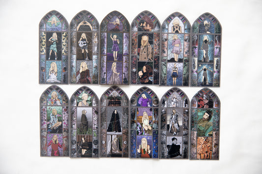 Eras Stained Glass Fridge Magnets-LIMITED EDITION HAUNTED VERSION