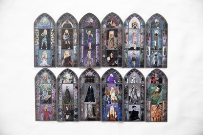 Eras Stained Glass Fridge Magnets-LIMITED EDITION HAUNTED VERSION