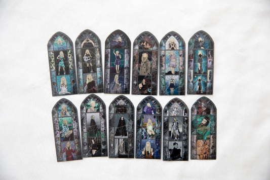 Eras Stained Glass Stickers- LIMITED EDITION HAUNTED VERSION