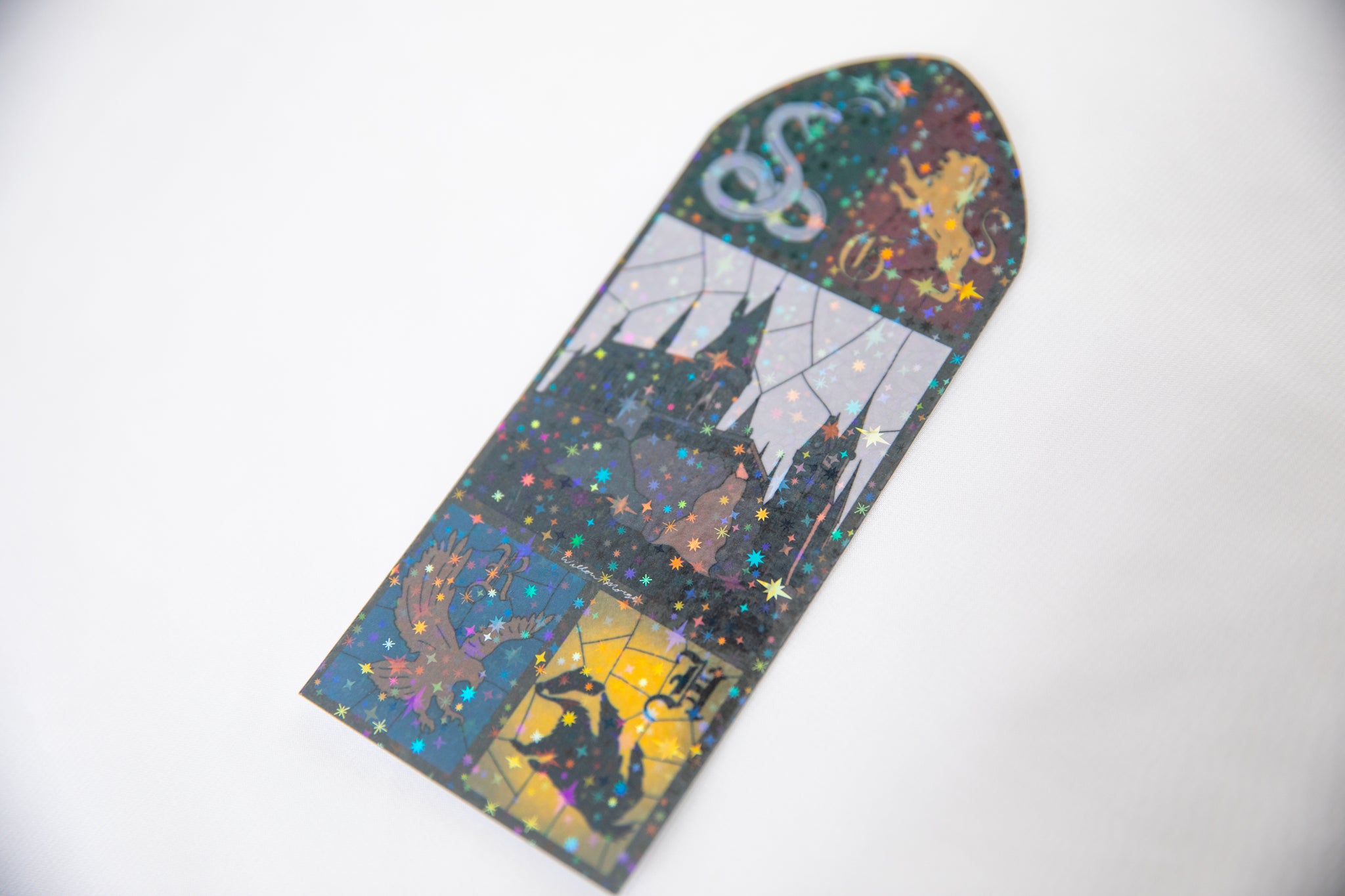 School Of Witchcraft and Wizardry Stained Glass Bookmark