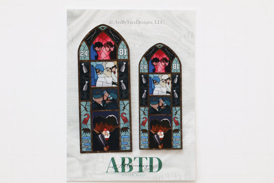 Hollanov (HR) Stained Glass Sticker
