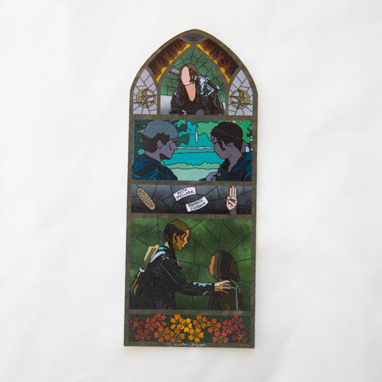 THG Stained Glass Bookmark