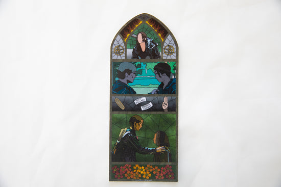 THG Stained Glass Bookmark