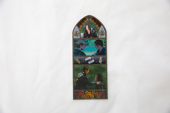 THG Stained Glass Bookmark