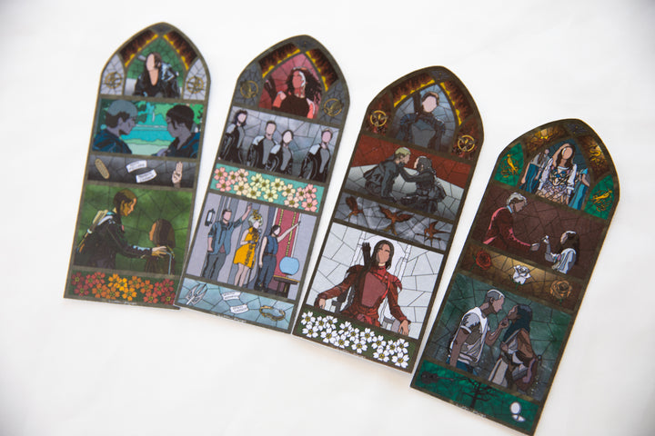 THG Stained Glass Bookmark Set