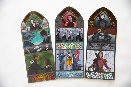 THG Stained Glass Bookmark Set