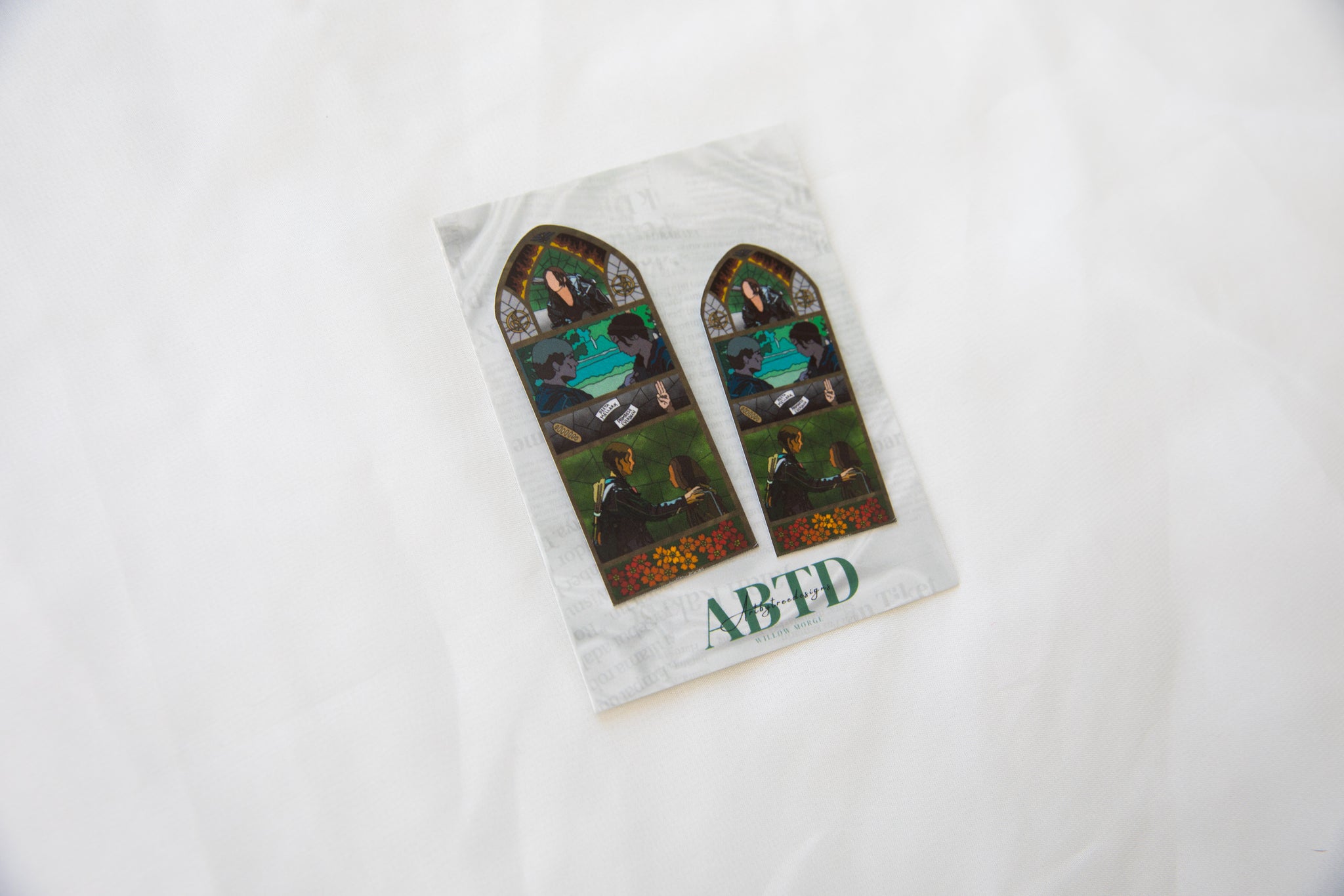 THG Stained Glass Sticker