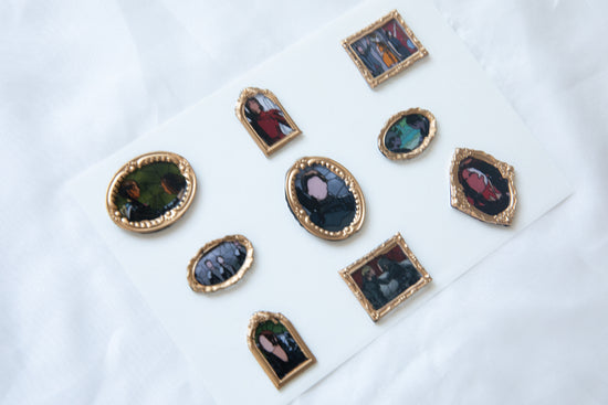 Hunger Games Framed Wax Seal MAGNETS