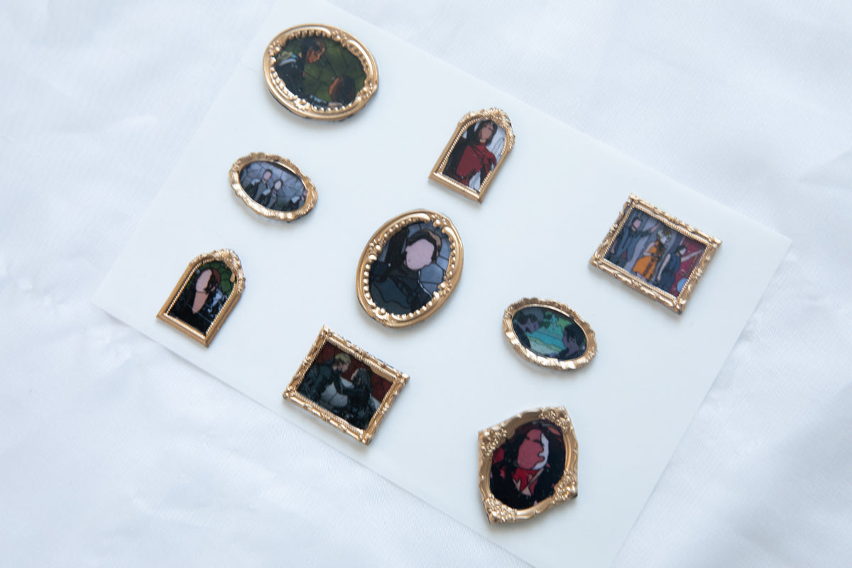 Hunger Games Framed Wax Seal MAGNETS