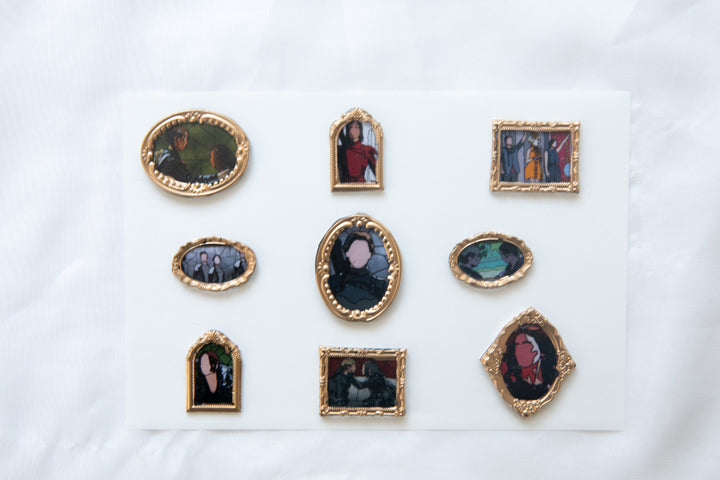 Hunger Games Framed Wax Seal STICKERS