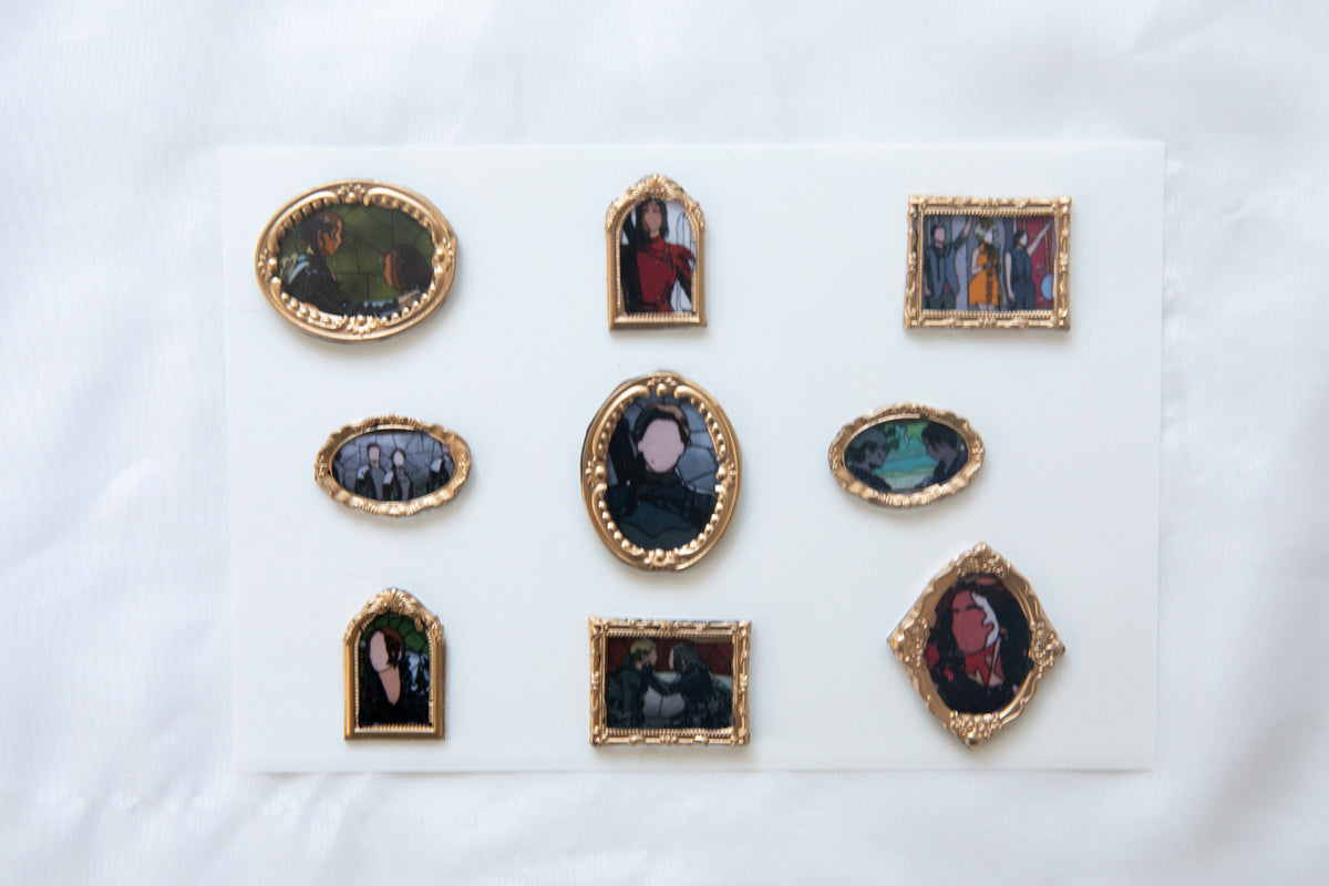 Hunger Games Framed Wax Seal MAGNETS