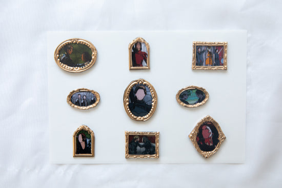 Hunger Games Framed Wax Seal MAGNETS