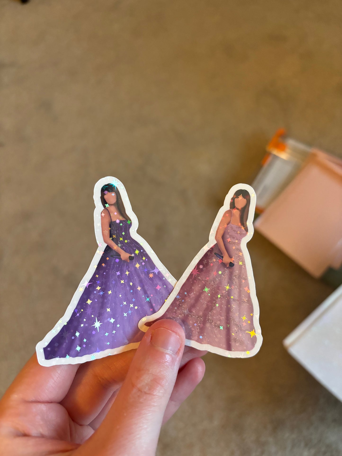 This Night Is Sparkling Outfit Stickers