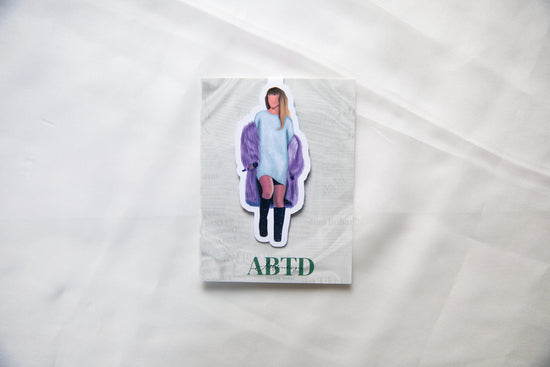 Icy Silver Lavender Haze Magnetic Bookmark