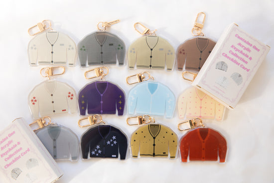 Cardigans Acrylic Keychain Blind Box
