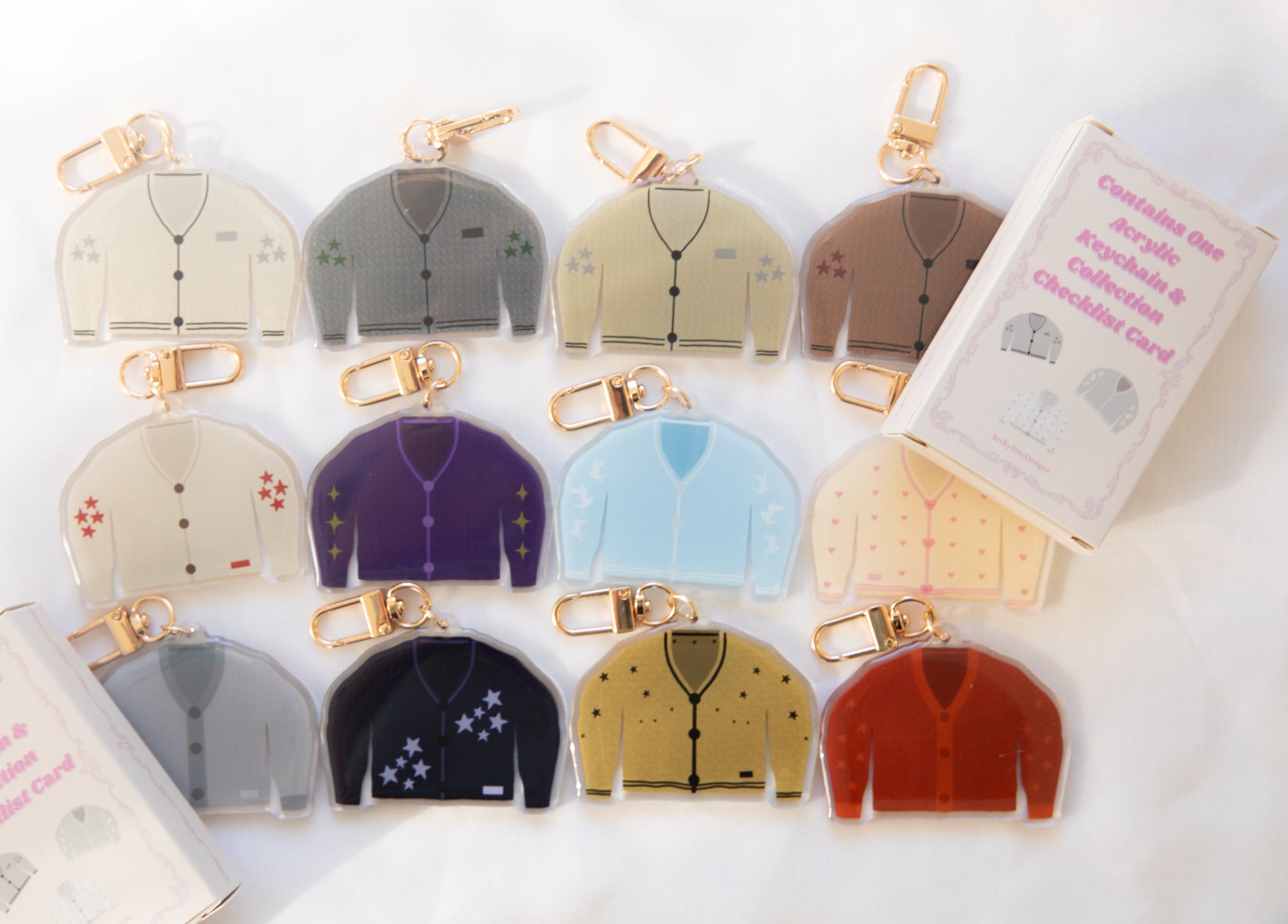Cardigans Acrylic Keychain Blind Box