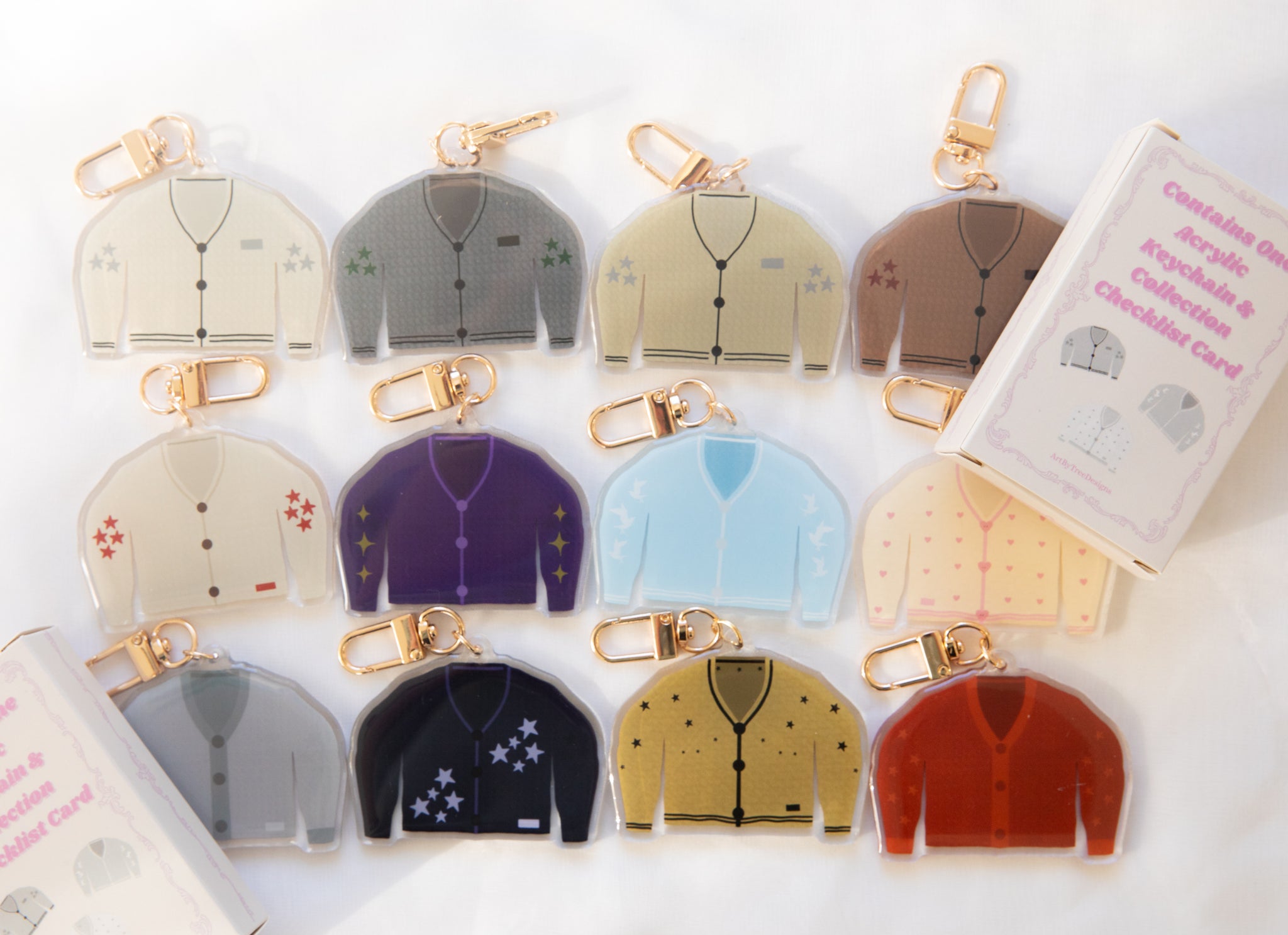 Cardigans Acrylic Keychain Blind Box