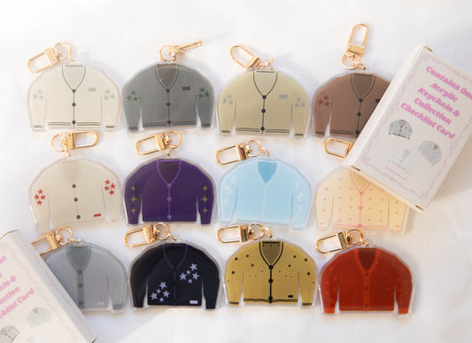Cardigans Acrylic Keychain Blind Box
