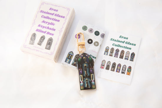 Eras Stained Glass Acrylic Keychain Blind Box