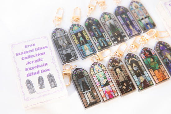 Eras Stained Glass Acrylic Keychain Blind Box