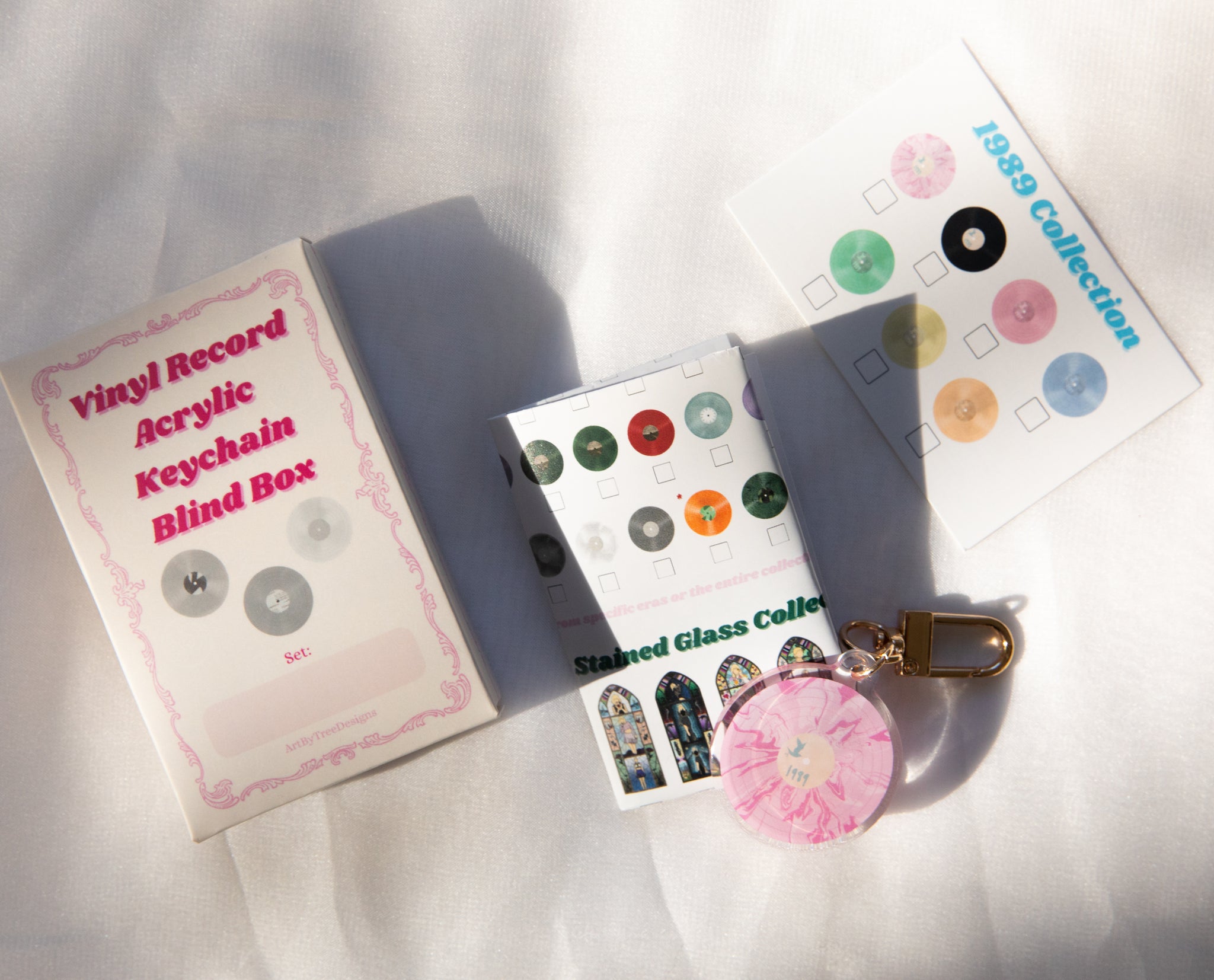 Vinyl Record Acrylic Keychain Blind Box