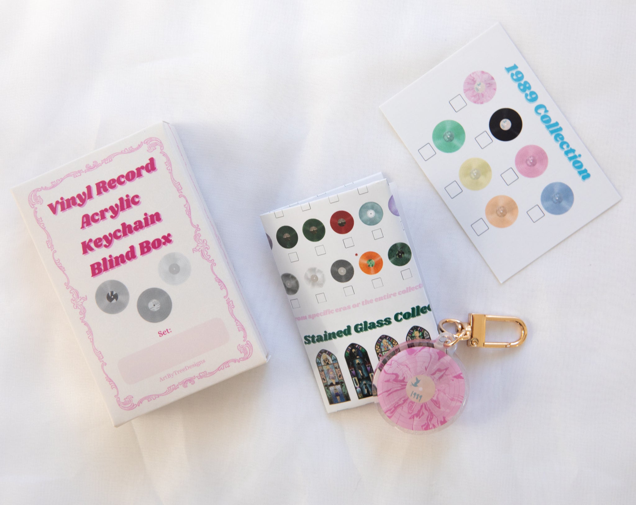 Vinyl Record Acrylic Keychain Blind Box