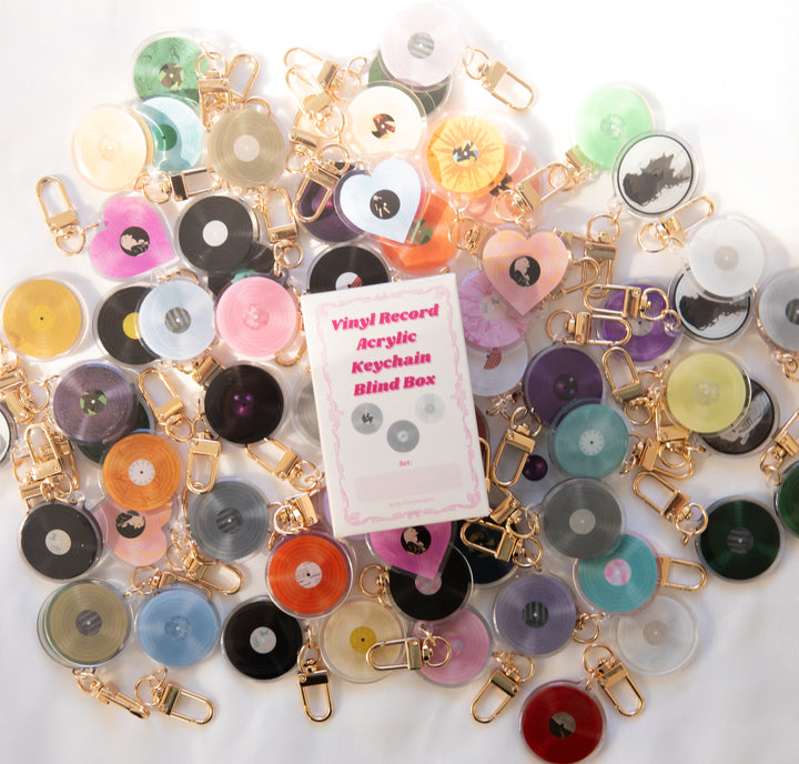 Vinyl Record Acrylic Keychain Blind Box