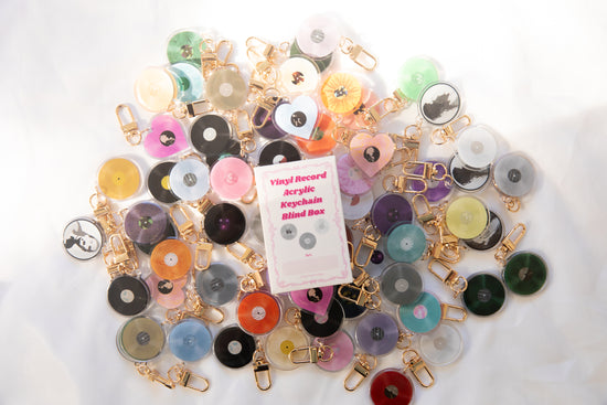 Vinyl Record Acrylic Keychain Blind Box