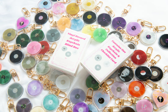 Vinyl Record Acrylic Keychain Blind Box