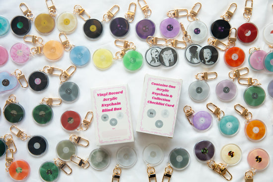 Vinyl Record Acrylic Keychain Blind Box