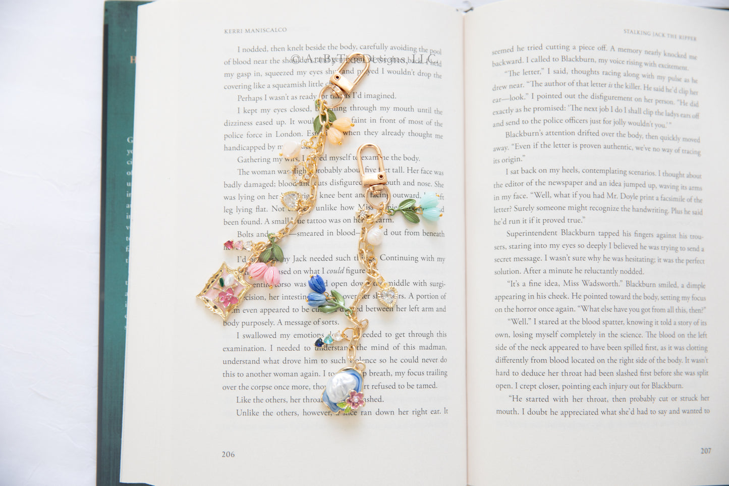 Elegant Painting Kindle Charm