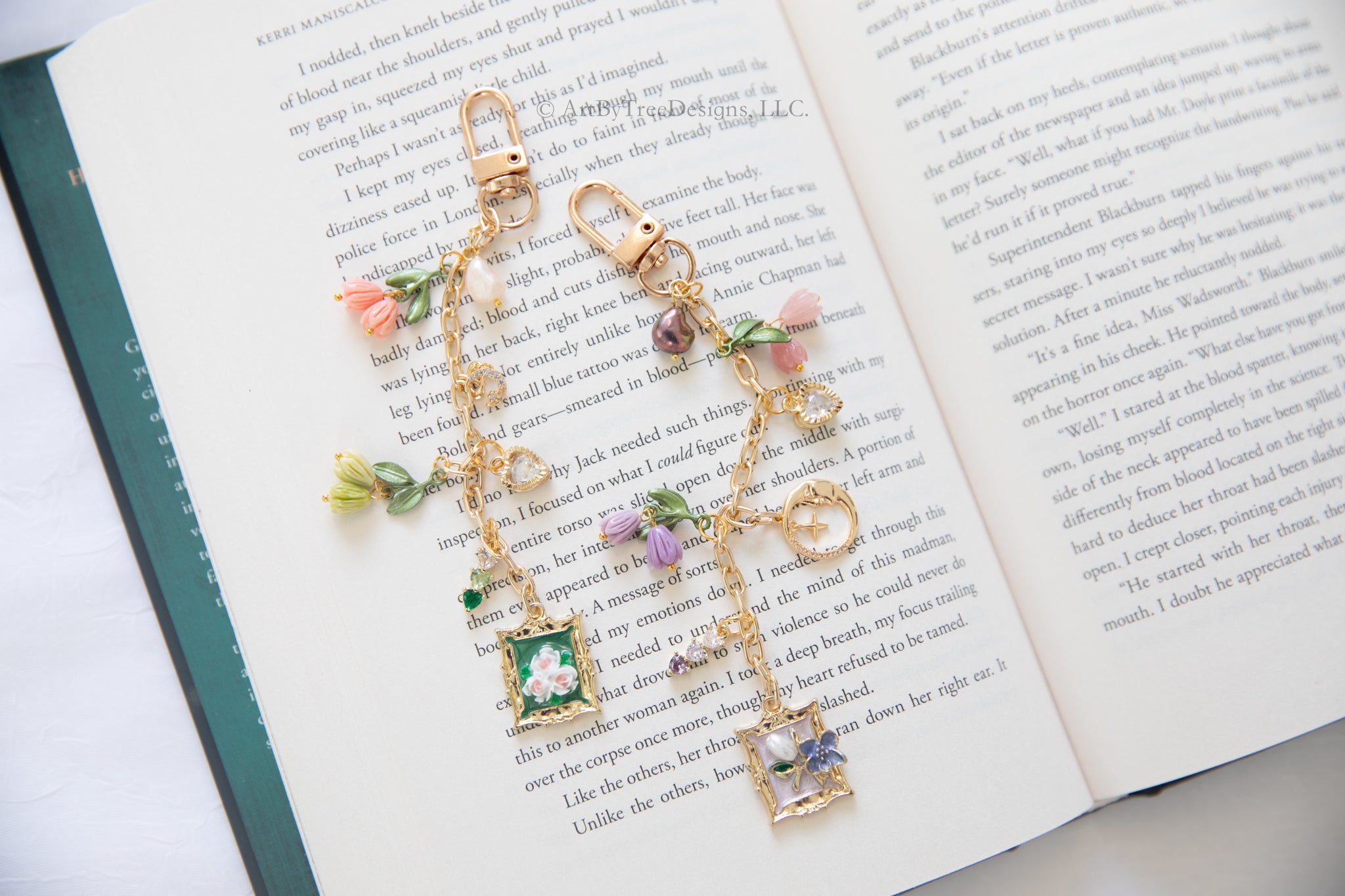 Elegant Painting Kindle Charm