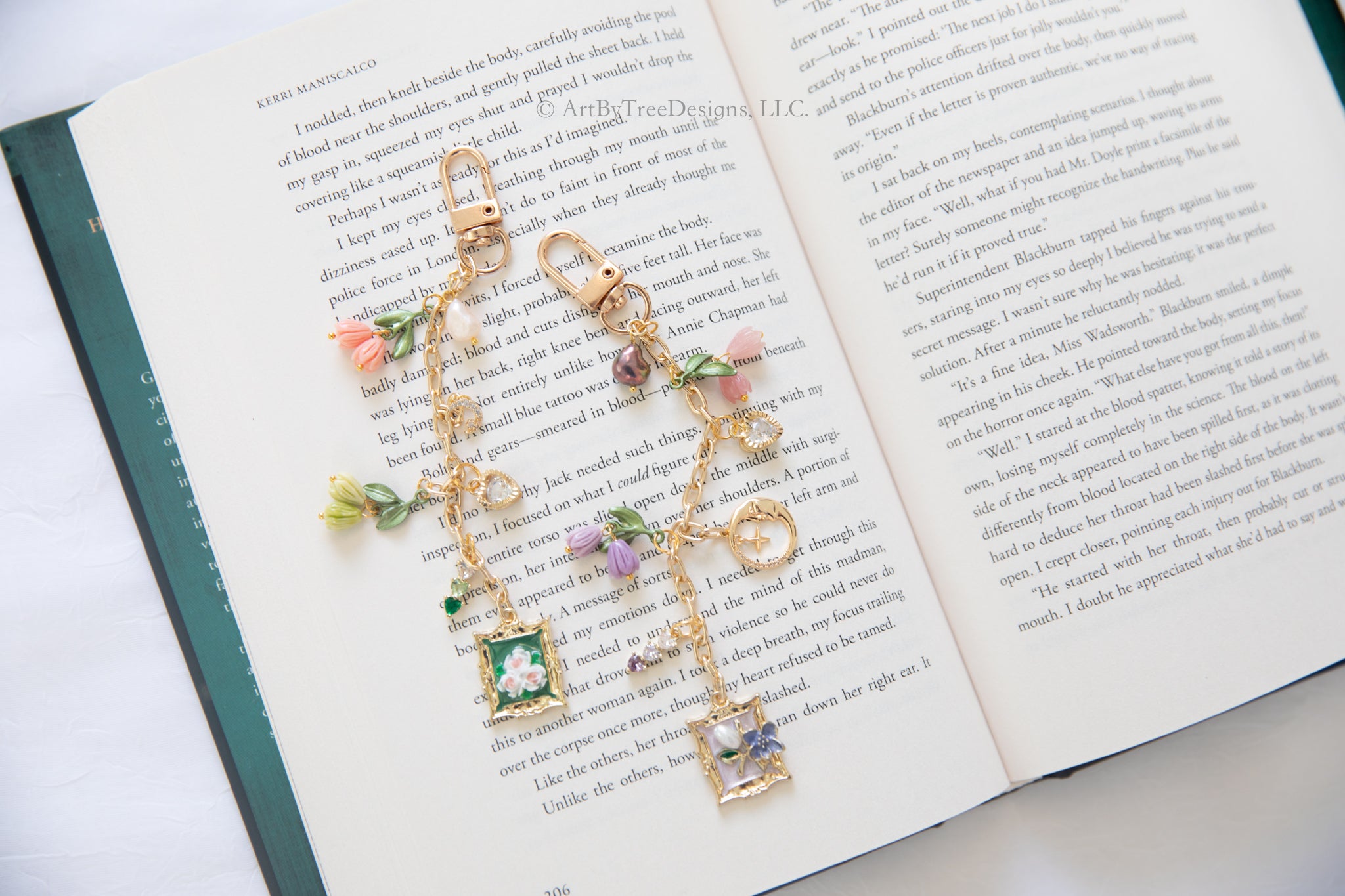 Elegant Painting Kindle Charm