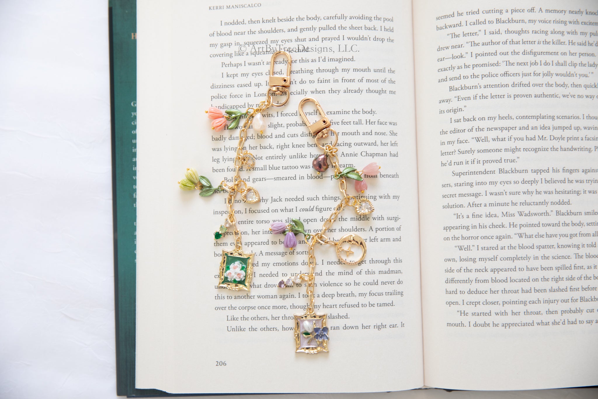 Elegant Painting Kindle Charm