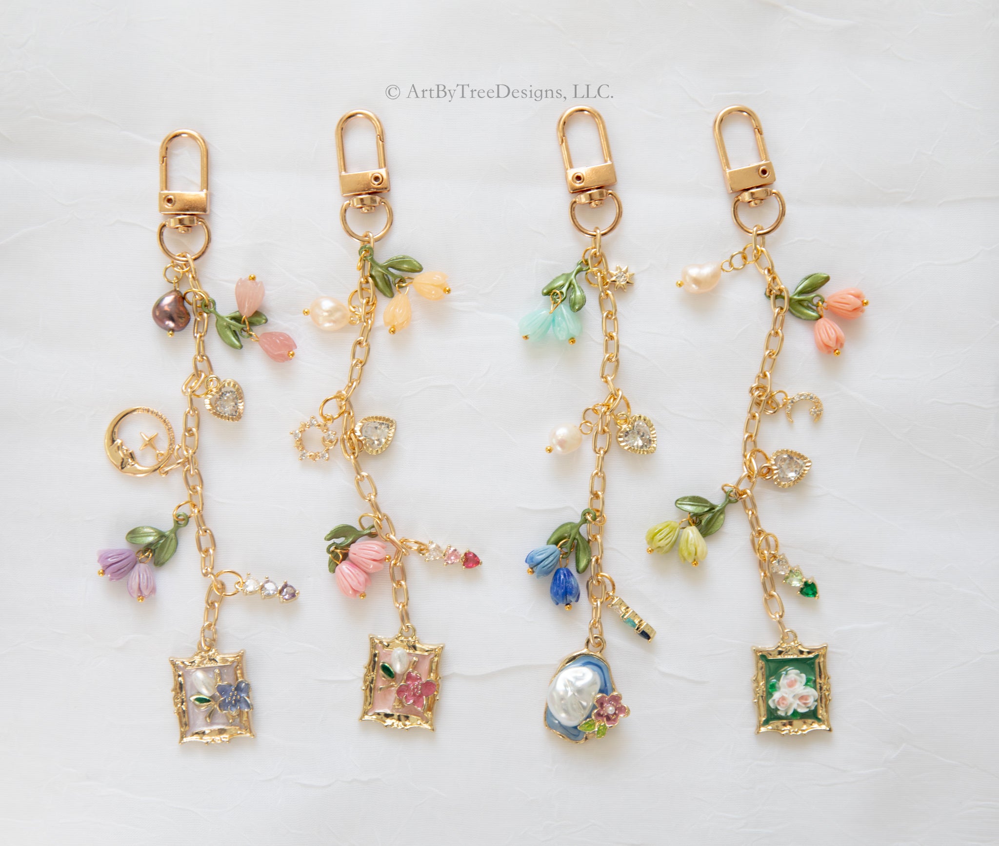 Elegant Painting Kindle Charm