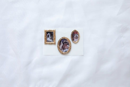 Kitty Committee Framed Wax Seal Stickers & Magnets