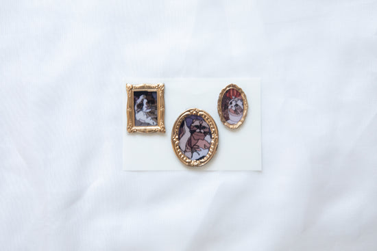 Kitty Committee Framed Wax Seal Stickers & Magnets