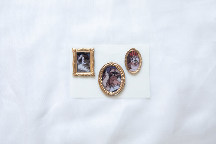 Kitty Committee Framed Wax Seal Stickers & Magnets
