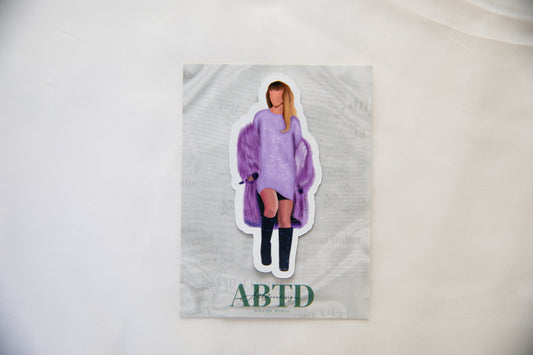 Lavender Sequin Lavender Haze Sticker