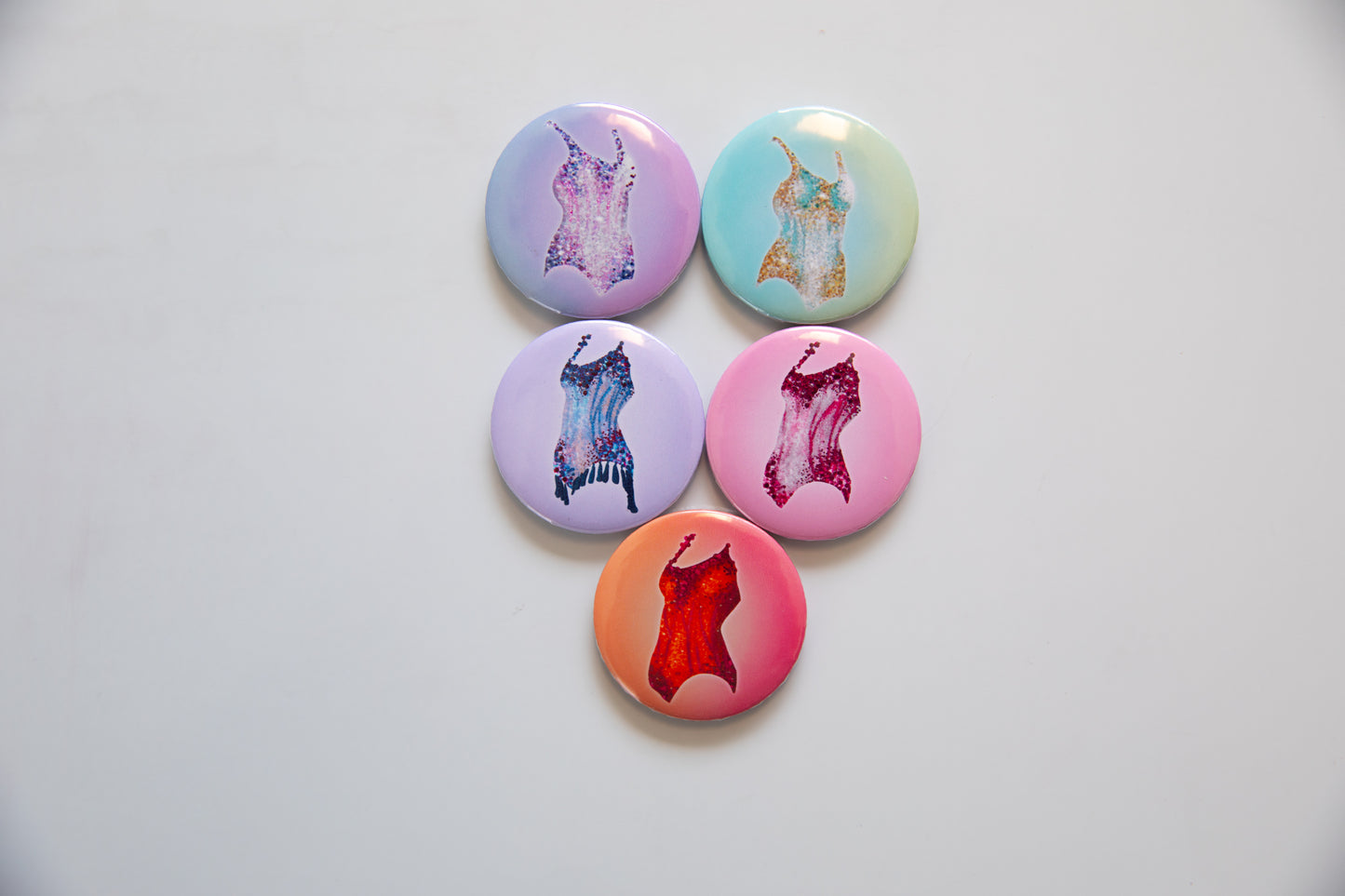 Lover Bodysuits Button Magnet Set