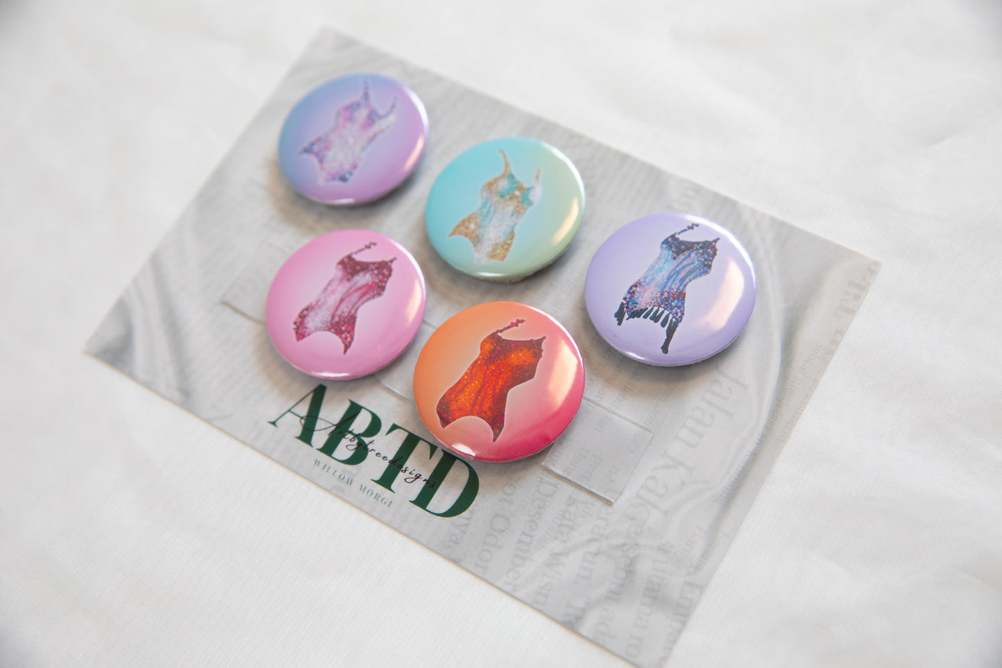 Lover Bodysuits Button Magnet Set