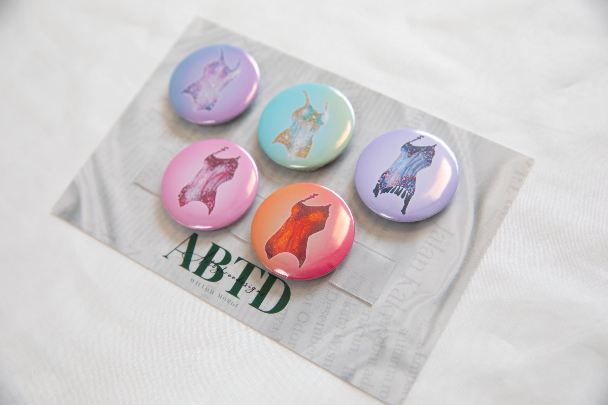 Lover Bodysuits Button Magnet Set