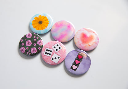 Lover Button Magnet Set