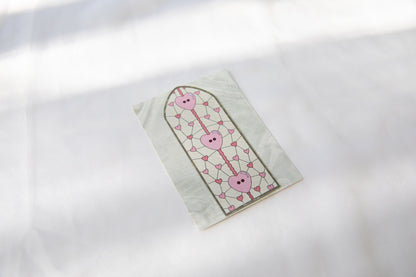 Lover Cardigan Valentine's Day Stained Glass Magnet
