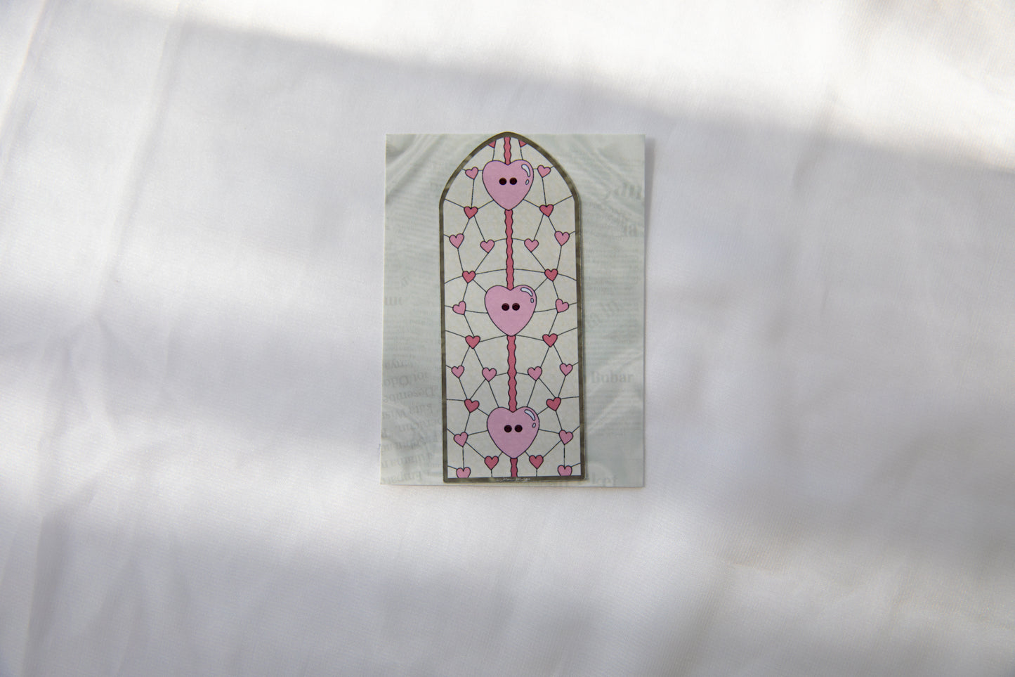 Lover Cardigan Valentine's Day Stained Glass Magnet