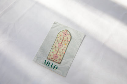 Lover Cardigan Valentine's Day Stained Glass Sticker