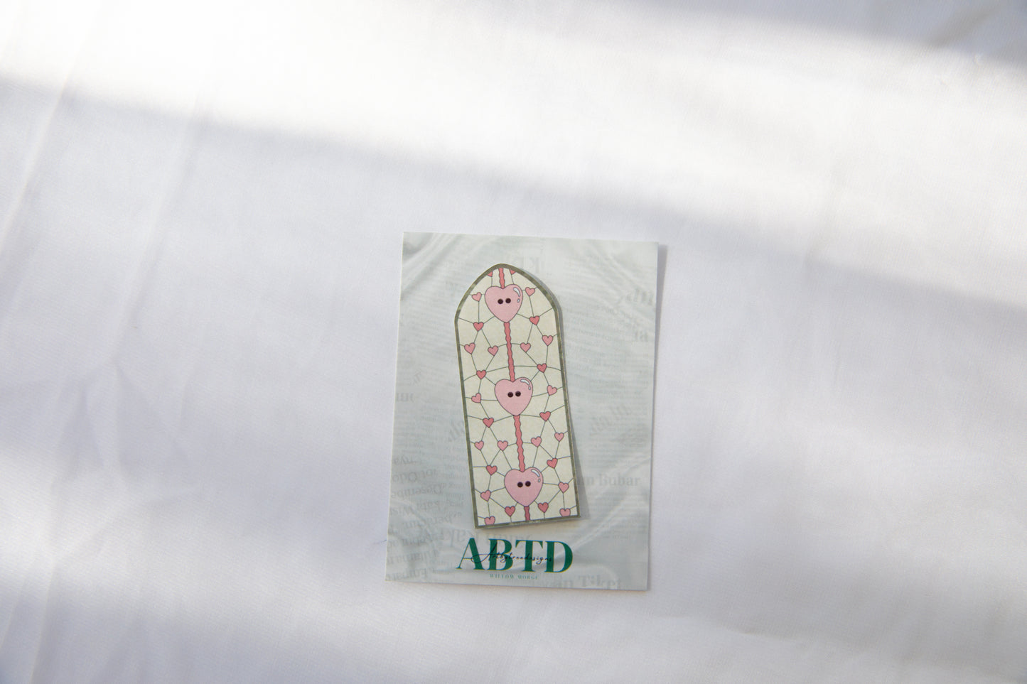 Lover Cardigan Valentine's Day Stained Glass Sticker