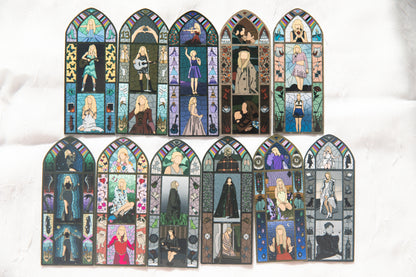 Stained Glass Eras Fridge Magnet Vault