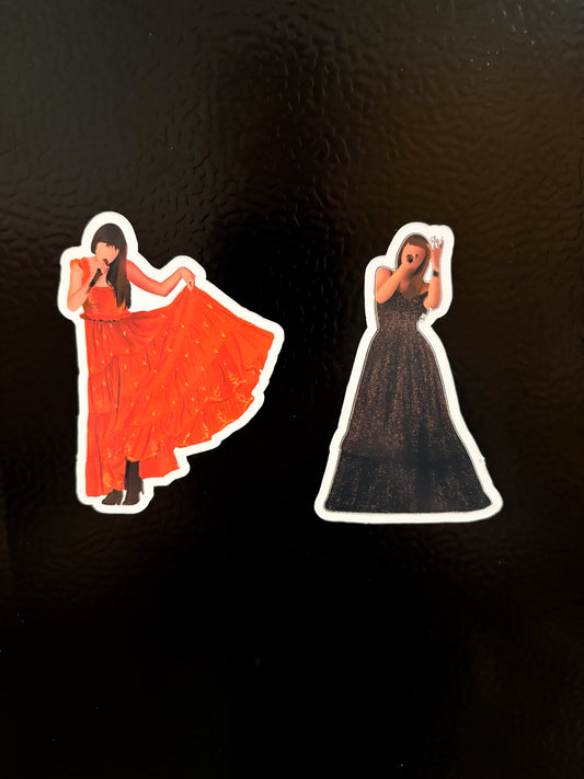 Evermore Outfit Magnets