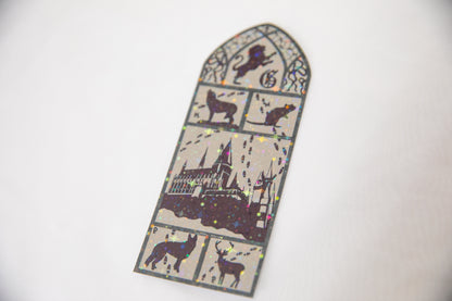 Marauders Stained Glass Bookmark